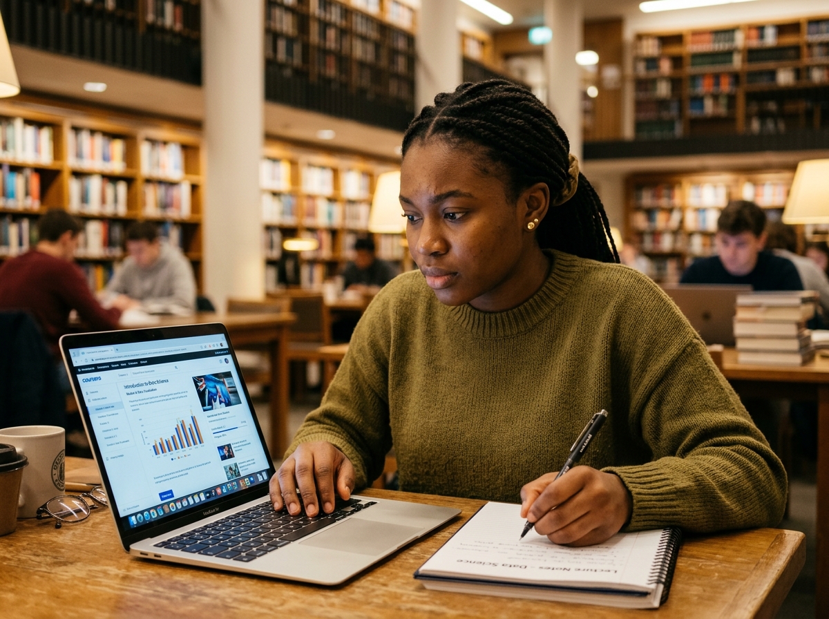 Our Mission - Student studying online